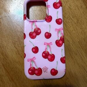 Velvet Caviar Pink Cherry Phone Case